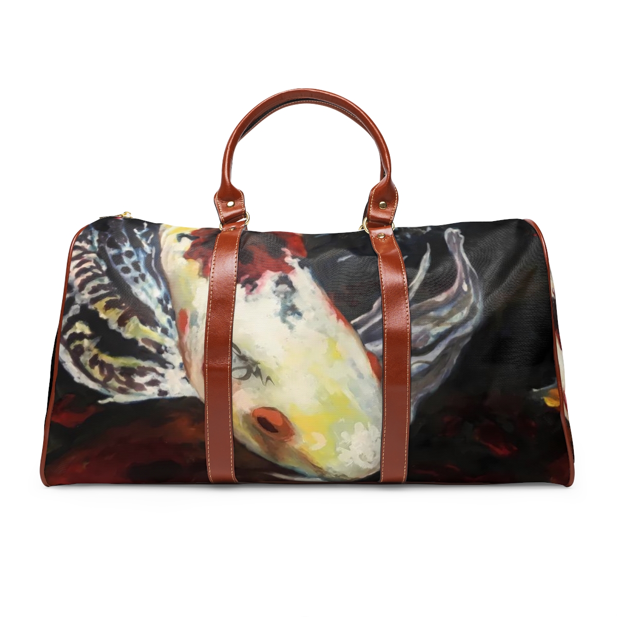 Transformation Vegan Leather Travel Bag Michelle Pierce Artworks